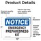 Signmission Emergency Preparedness Kit, 10 in W x Rectangle, Vinyl Decal OS-2PACK-NS-D-710-L-11883 - alternate 2
